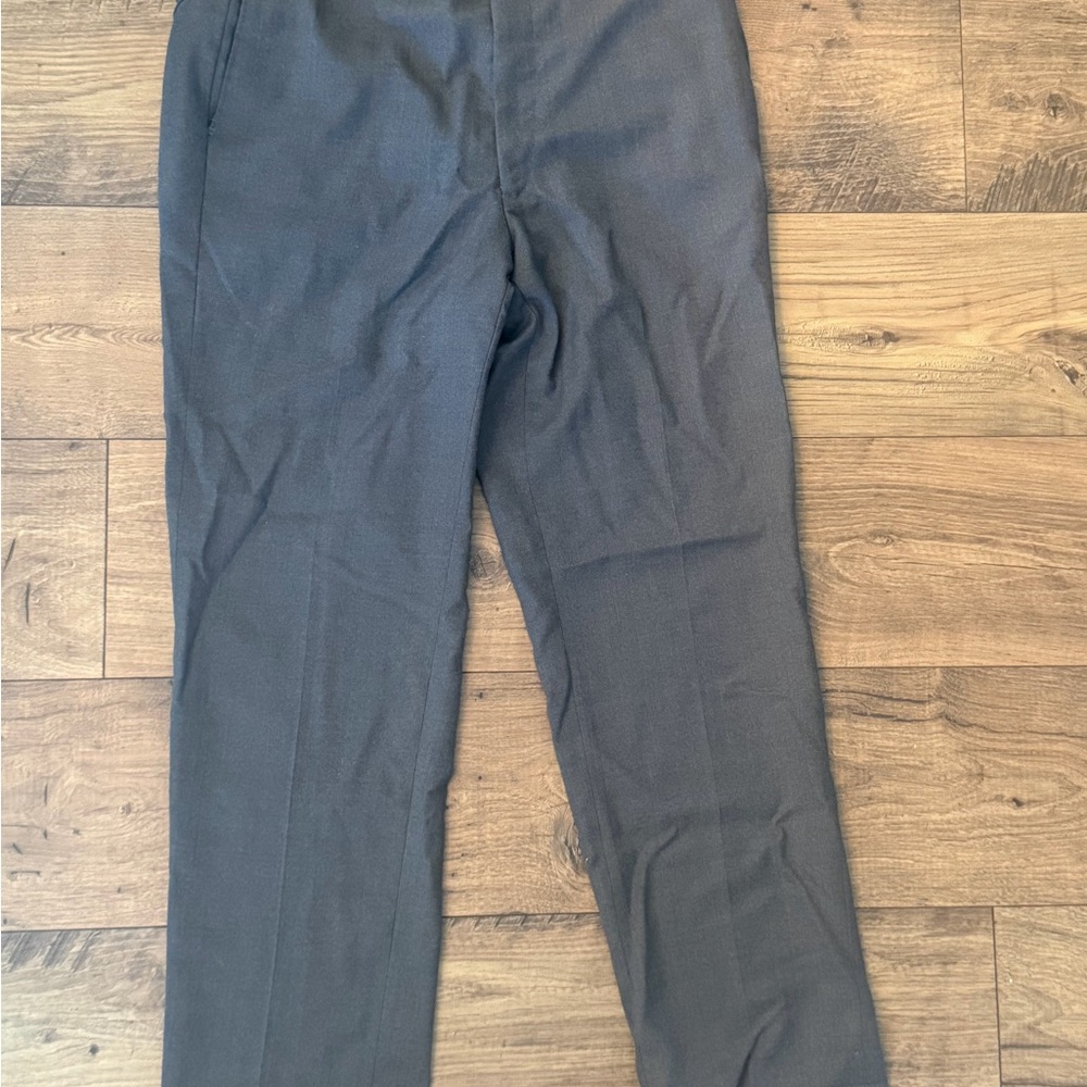 Classic Men's Charcoal Dress Pants